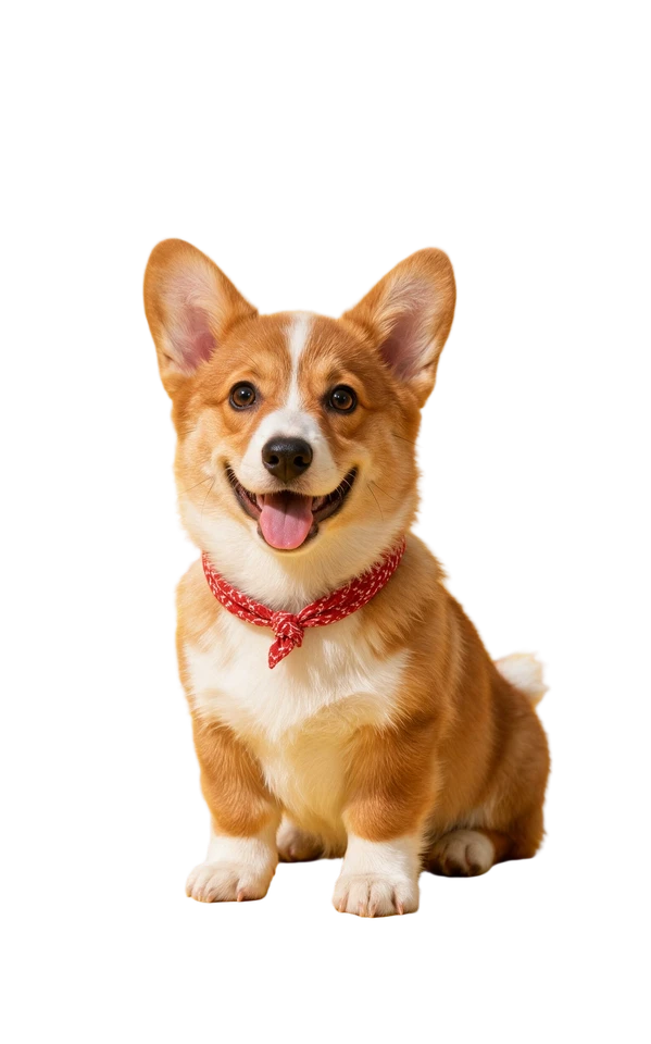 A portrait with its background removed