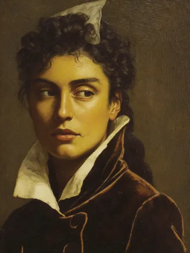 Portrait à l'huile